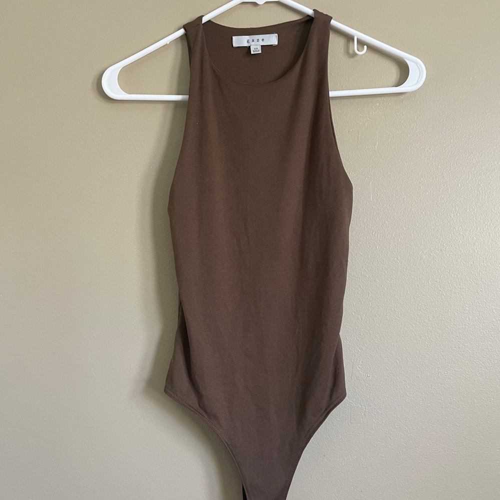 Super Soft Brown Body Suit